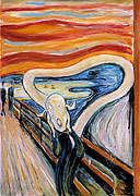 The Scream - Edvard Munch - Cartoon picture