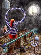 Cartoon: Intelligenz-Cartoon: Wenn Henker denken...