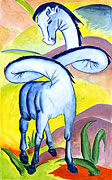 Nächster Cartoon: Das blaue Pferd - nach Franz Marc Nächster Cartoon