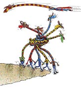 Vorheriger Cartoon: Supermann ignoriert Cowboys Vorheriger Cartoon