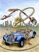 Nächster Cartoon: Heißes Auto und flotte Biene - Supermann Cartoon Nächster Cartoon