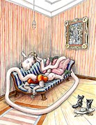 Vorheriger Cartoon: Mann hat Sehnsucht und träumt Vorheriger Cartoon