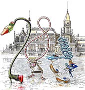 Vorheriger Cartoon: Badeurlaub vor Ostende - Stress im Meer Vorheriger Cartoon