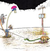 Vorheriger Cartoon: Der heilige Georg kämpft gegen den Drachen Vorheriger Cartoon
